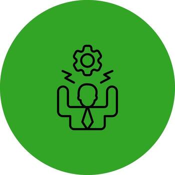 Overwork Detailed User Interface Piece vector