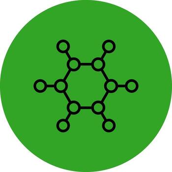 Hydrocarbon Smooth Mobile App Visual vector