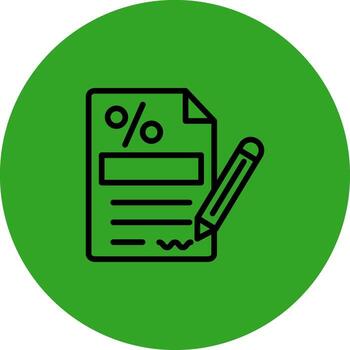 contrato tecnología inspirado gráfico formar vector