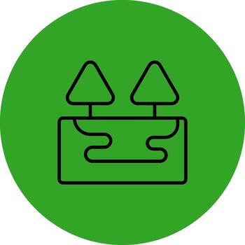 Lake Subtle User Interface Graphic vector