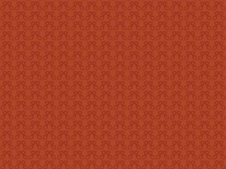 Bright ornate Seamless pattern. Overlay red scrollwork with lattice or trellis structure background with Baroque or Rococo accents for luxury wallpaper, stationery, or classic textiles vector