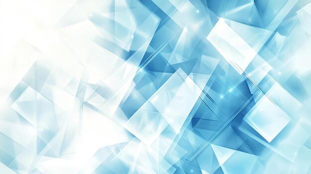 Gleaming crystalline structures interlock with frosted white, creating a dynamic geometric ice pattern background photo