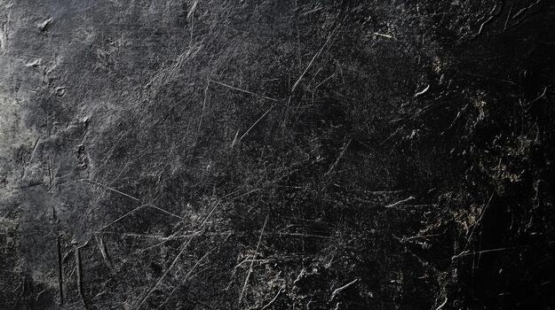 Dark abstract background showcases intricate textures with subtle scratches adding depth to the image photo