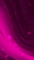 Animated Abstract Pink and Black Swirling Design with particle vertical. video