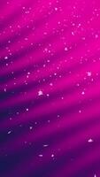 Abstract Pink and Black Swirling Lines Background with particle vertical. video