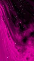 Animated Abstract Pink and Black Swirling Design with particle vertical video
