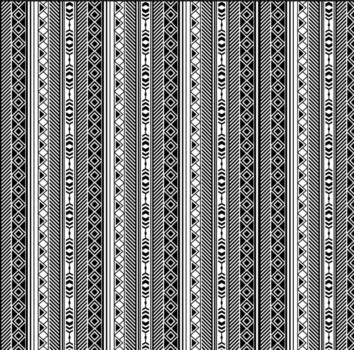 A black and white striped pattern with a pattern vector