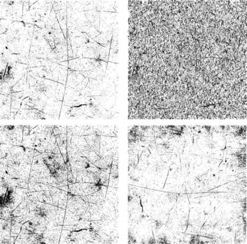 Bundle of grunge texture concrete series for graphic design elements. Grunge texture weathered stone and gritty vignette. To heighten depth, focus and atmosphere. vector