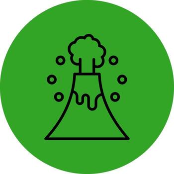Volcano Vivid Application UI Element vector