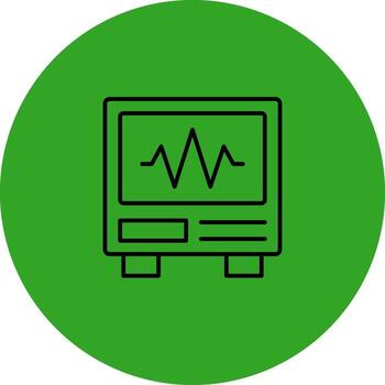 Earthquake Monitor Web Based Design Element vector