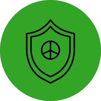 Shield Three Dimensional Interface Shape vector