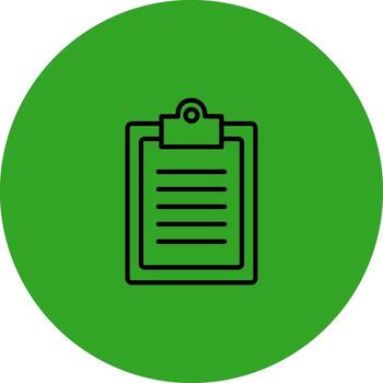 Clipboard Web Style Based Graphic vector