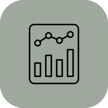 Predictive Analytics Digital Application Concept Design vector