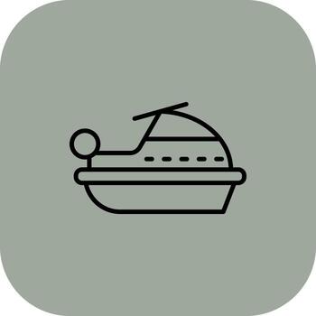 chorro esquí codificado usuario interfaz símbolo vector