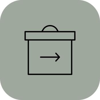 Return Box Application Focused UI Design vector