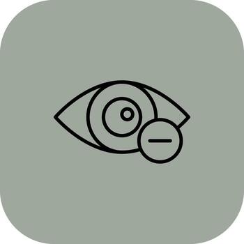 Myopia Smooth Mobile App Visual vector