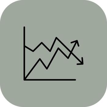 Volatility Futuristic User Interface Mark vector