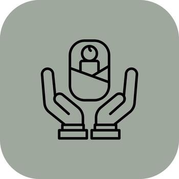 Adoption Application Focused UI Design vector