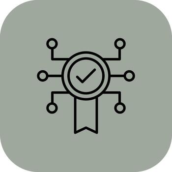 recomendación agudo lineal borde marca vector