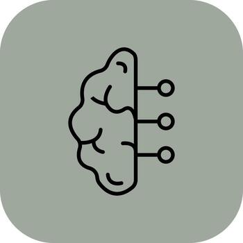 máquina aprendizaje píxel cuadrícula establecido obra de arte vector