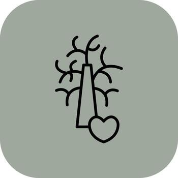 hug Tree User Interface Design Mark vector
