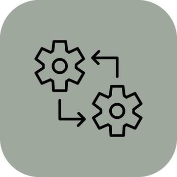 Integration Subtle User Interface Graphic vector