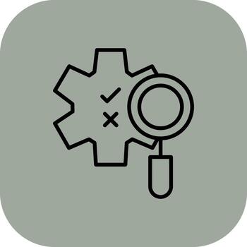 Boolean Search Sharp Edge Style Visual vector