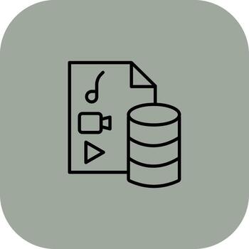 Digital Right Managementtadata Color Enhanced Style Graphic vector