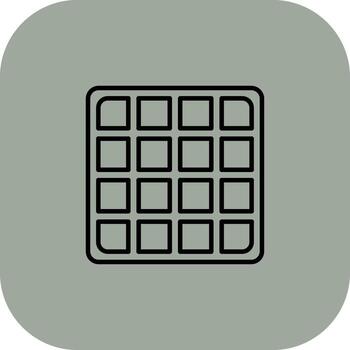 cuadrícula Tres dimensional interfaz forma vector