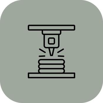 Electron Beam Melting Smooth Mobile App Visual vector