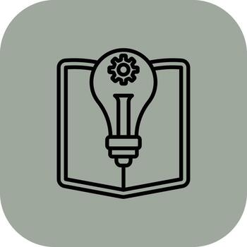 conocimiento aplicación establecido gráfico diseño vector