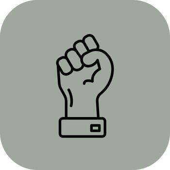 Hand Gradient Style Design Element vector