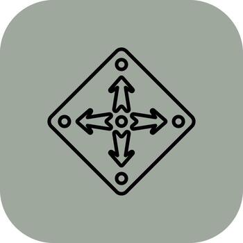 expandir flecha codificado usuario interfaz símbolo vector