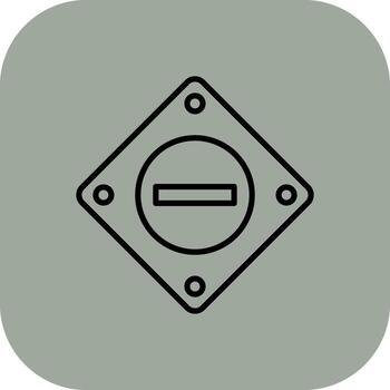 hacer no entrar tecnología inspirado gráfico formar vector