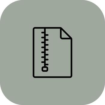 Compressed File Business Mobile App Graphic vector