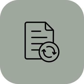 File Update Creative Grid Based Symbol vector