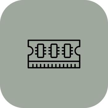 Memory User Friendly Sketch Drawing vector