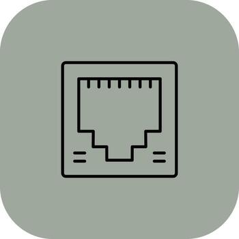 Ethernet Application Focused UI Design vector