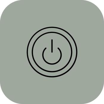 Power Vivid Application UI Element vector