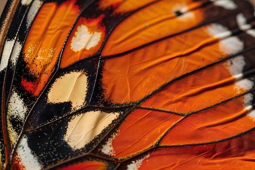 Exploring the Intricate Beauty A CloseUp View of Butterfly Wings, Revealing the Complex Patterns and Structures with Vivid Colors and Details, Showcasing Natures Artistic Masterpiece in Stunning Macro photo