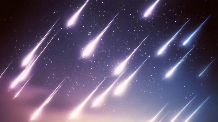 Shooting Stars Sky Stock Video Footage for Free Download