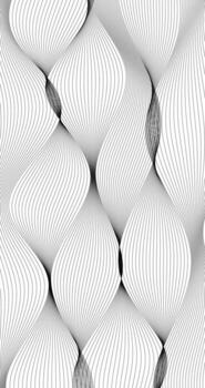 resumen con negro ondulado líneas en blanco antecedentes textura diseño vector