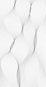 Abstract Fabric Texture with Black wavy lines on White Background vector