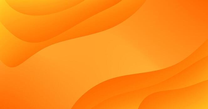 Gradient Orange abstract background with Fluid Mesh Copy Space design vector