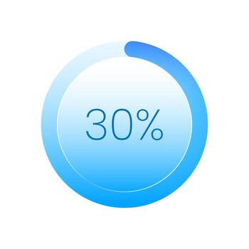 Modern liquid glass circular loading loop illustration. Futuristic glossy progress indicator for user interface, app loading screen, website design. Transparent glass effect with smooth motion style vector