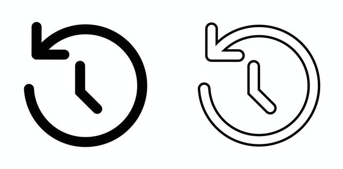 recargar actualizar flecha icono vector