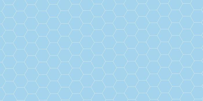 Geometric background in light with hexagon. Abstract banner design for science, medical, tech, bio. vector