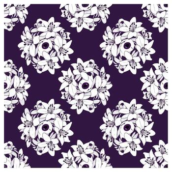 festivo diseño con un místico Víspera de Todos los Santos modelo. un escalofriante antecedentes con un Siniestro sin costura Víspera de Todos los Santos textura para un invitación vector