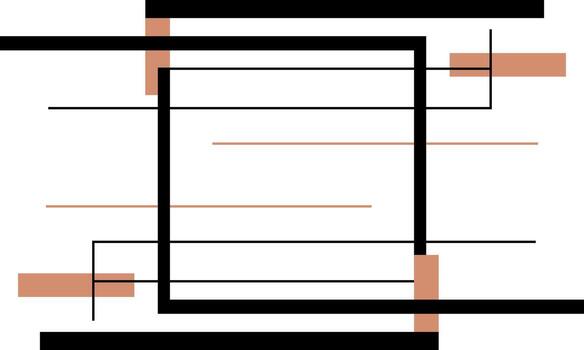 Flat Design Background with Light Abstract Style vector