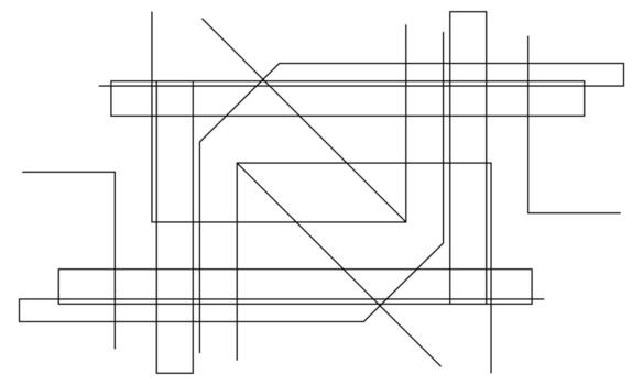 Minimalist Flat Abstract Background with Modern Vibes vector